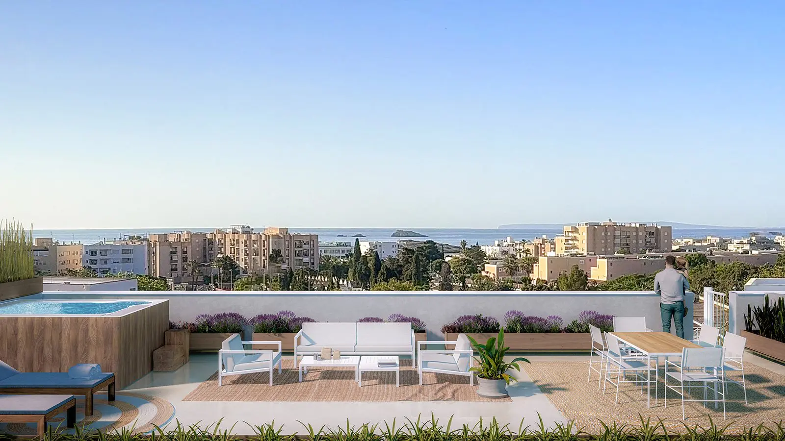 Terrace view Vila 24